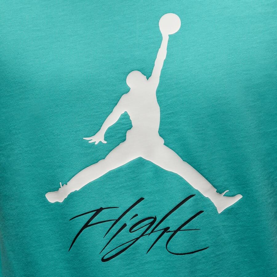 Jordan Jumpman Flight T-shirt voor heren Groen - Foto 3