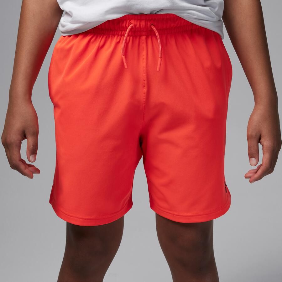 Jordan Jumpman geweven speelshorts voor kids Rood