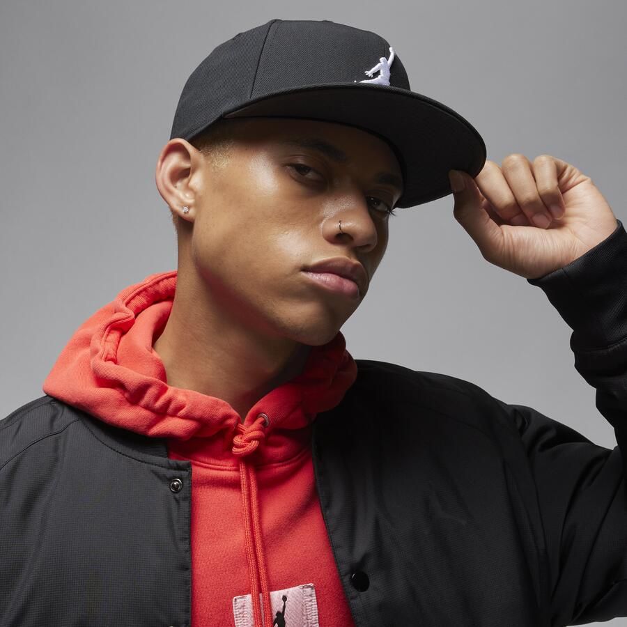 Jordan Jump Pro verstelbare pet Zwart - Foto 4