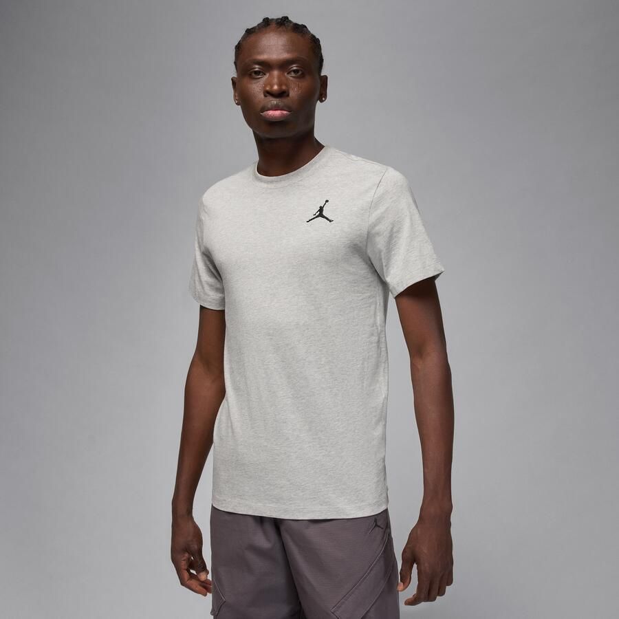 Jordan Jumpman T-shirt met korte mouwen voor heren Grijs - Foto 4