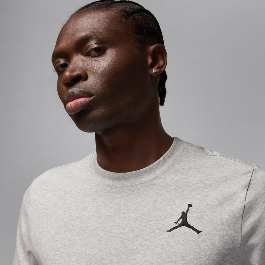 Jordan Jumpman T-shirt met korte mouwen voor heren Grijs - Foto 2