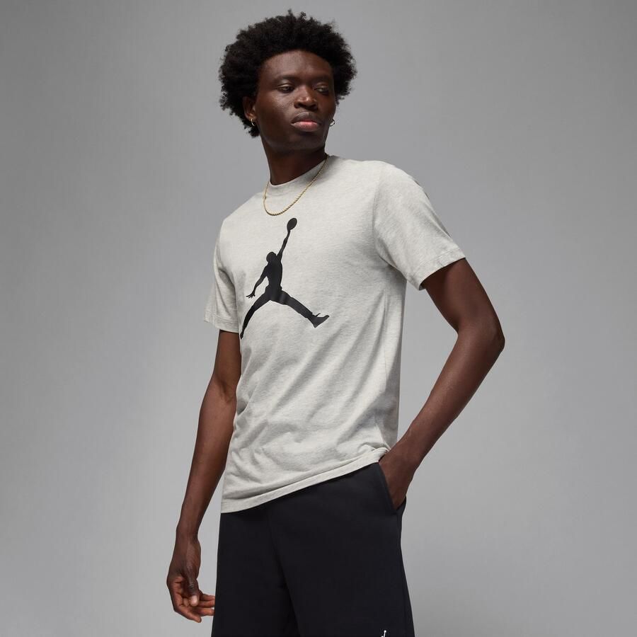 Jordan Jumpman T-shirt voor heren Grijs - Foto 4