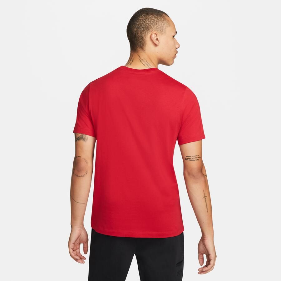 Jordan Jumpman Crew T-Shirt Rood Zwart Red Heren - Foto 3