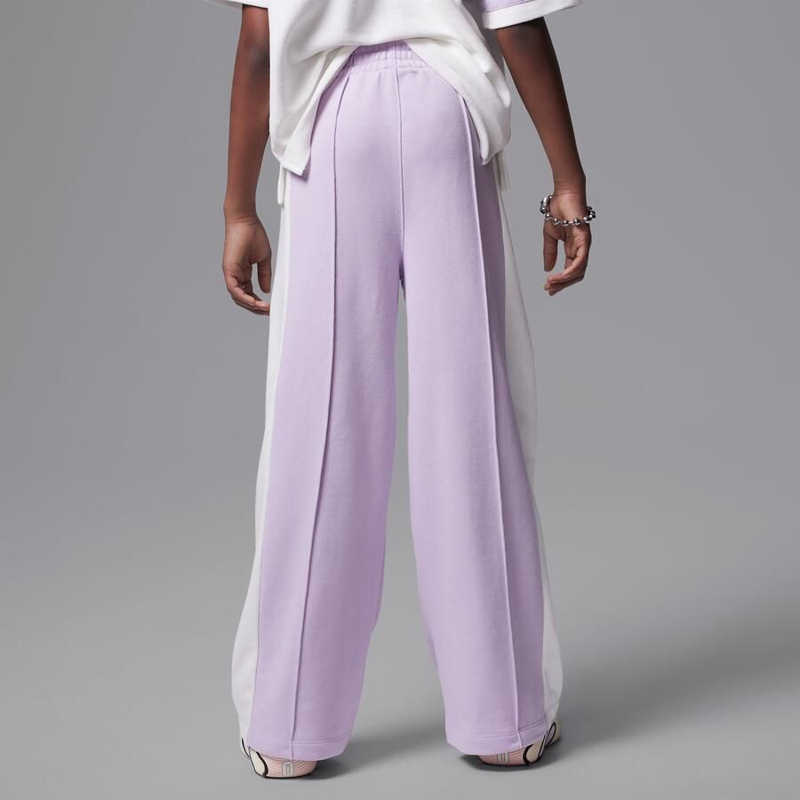 Jordan kinderbroek van sweatstof Paars