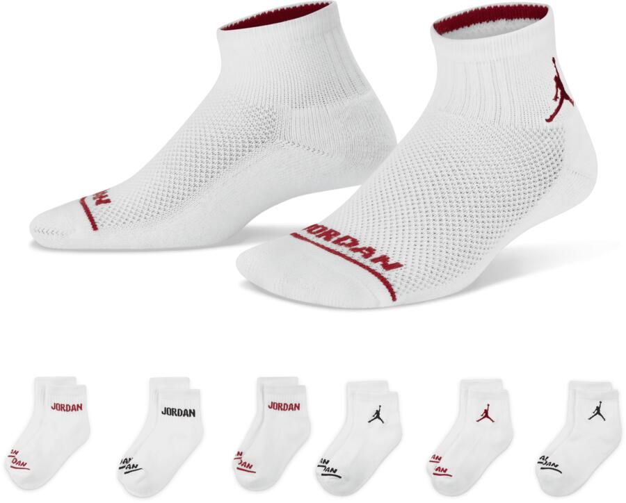 Jordan Legend enkelsokken voor kids (6 paar) Wit - Foto 3
