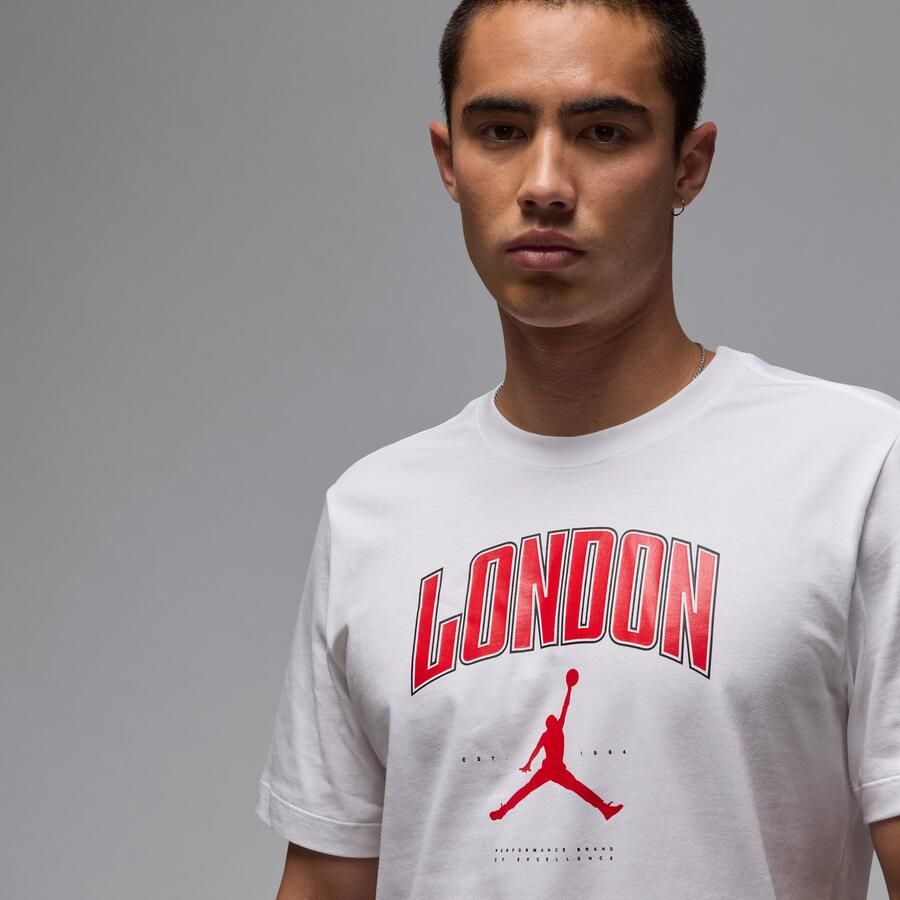 Jordan Londen T-shirt voor heren Wit - Foto 2