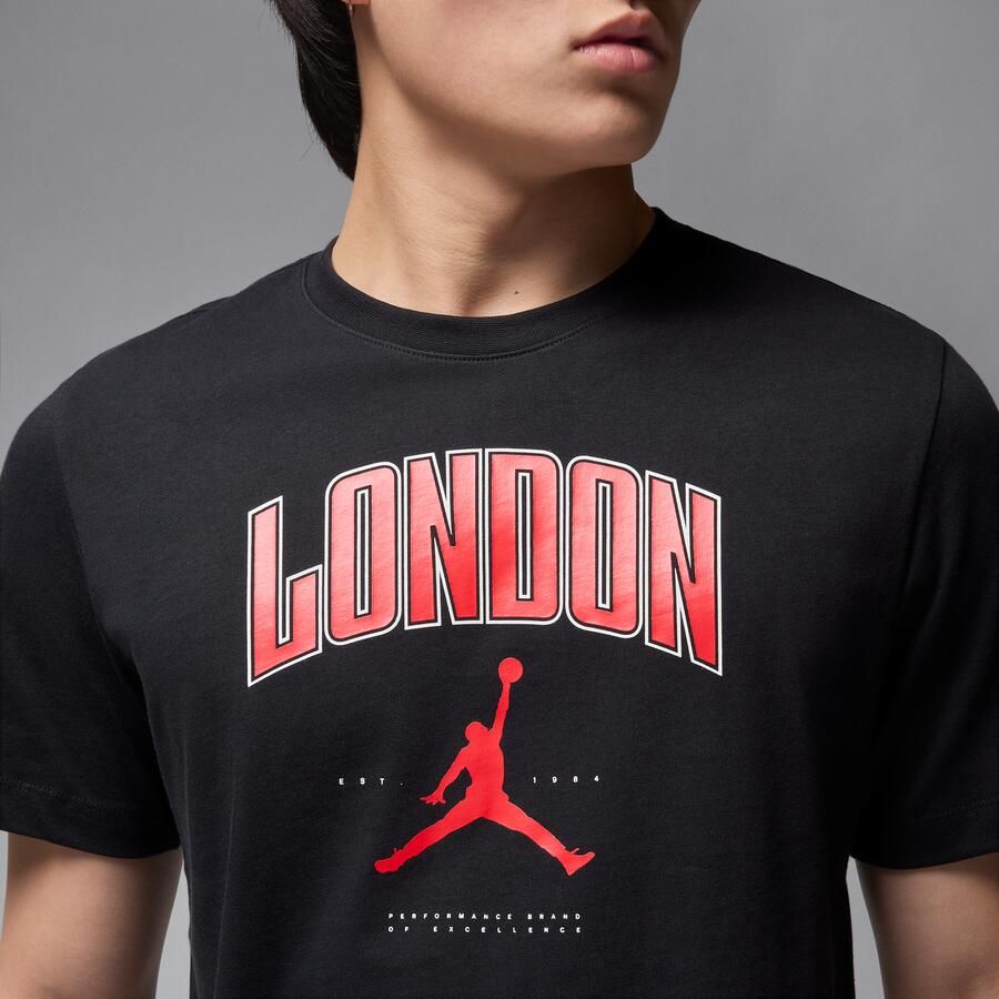 Jordan Londen T-shirt voor heren Zwart - Foto 3