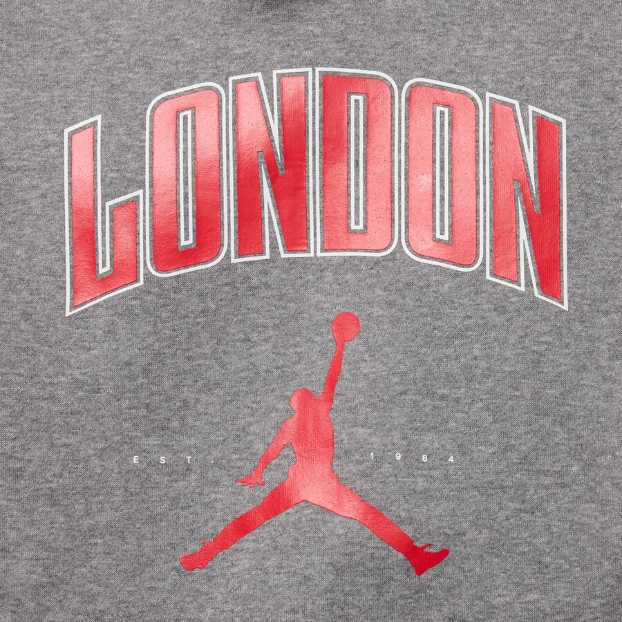 Jordan London fleecehoodie voor heren Grijs - Foto 3