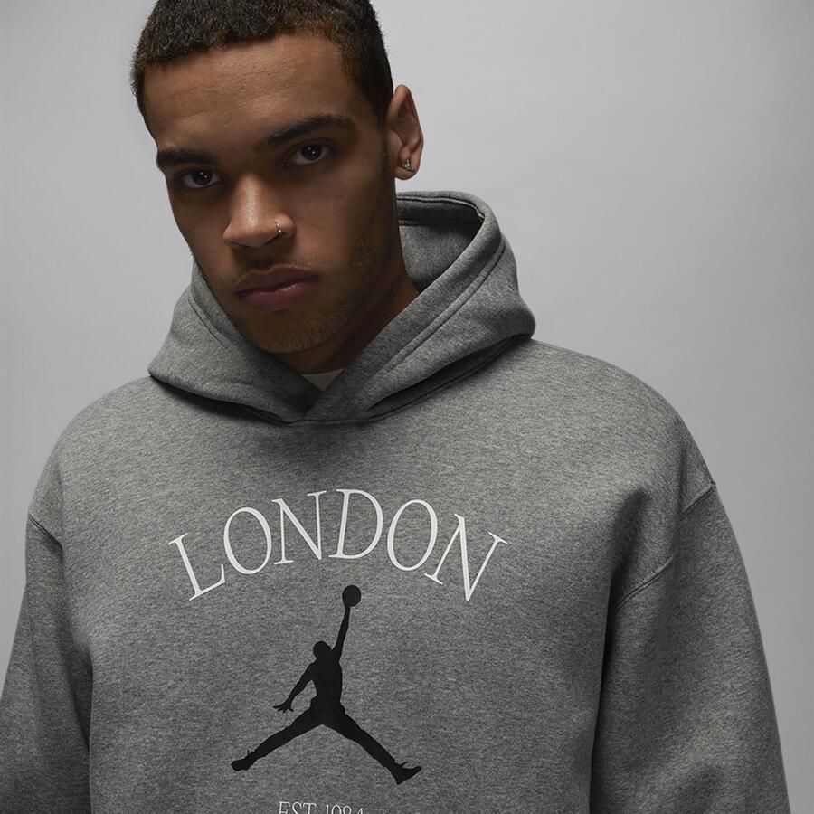 Jordan London Hoodie voor heren Grijs