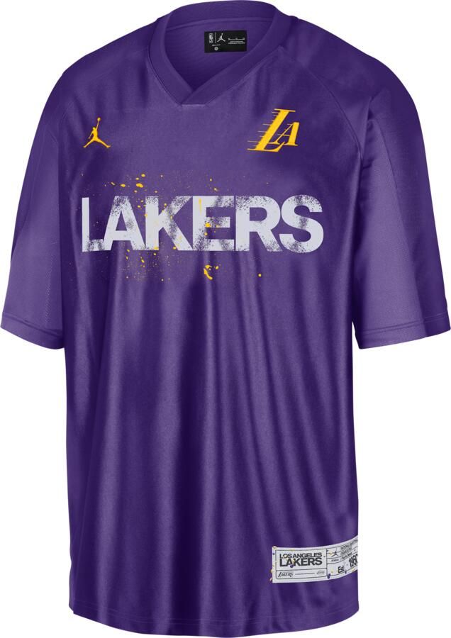 Jordan Los Angeles Lakers MVP shirt met Dri-FIT voor heren Paars - Foto 2