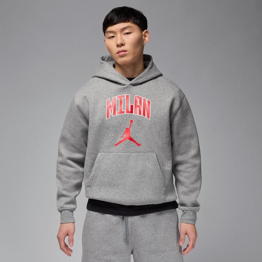 Jordan Milan fleecehoodie voor heren Grijs - Foto 4