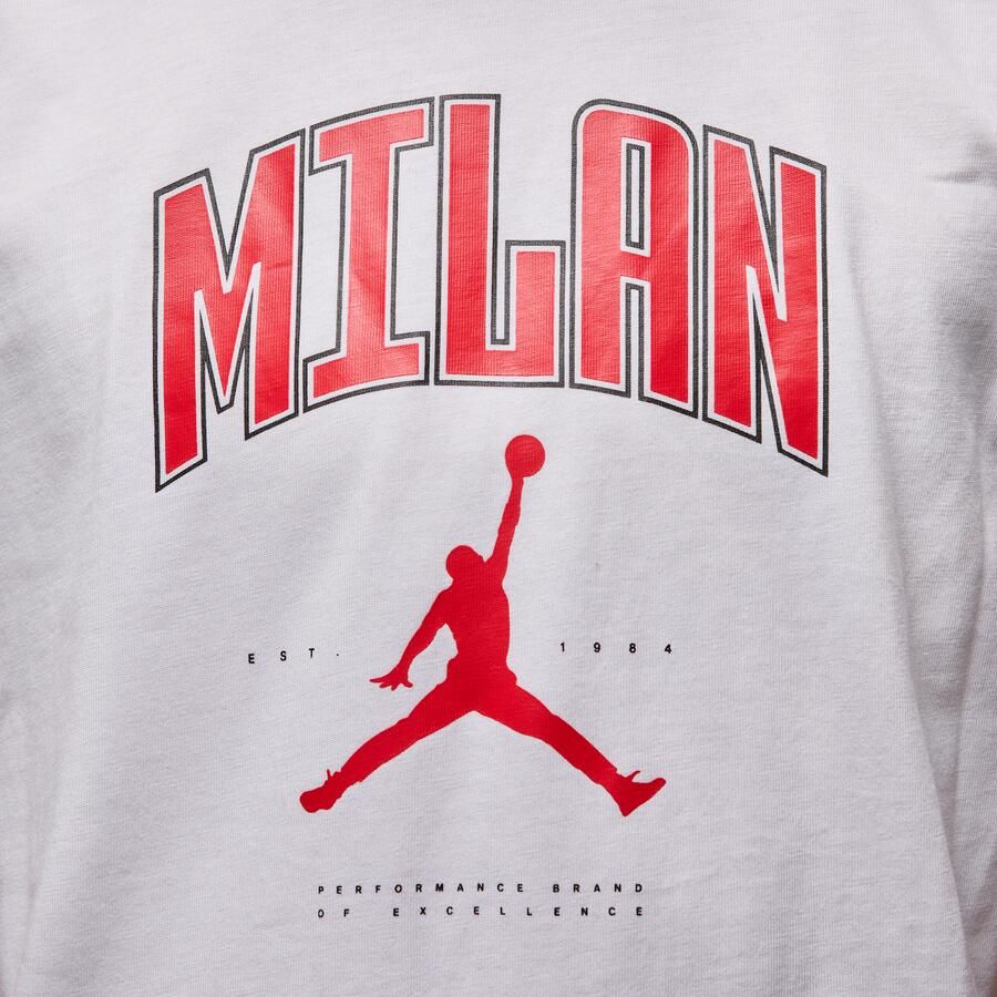 Jordan Milan T-shirt voor heren Wit - Foto 3