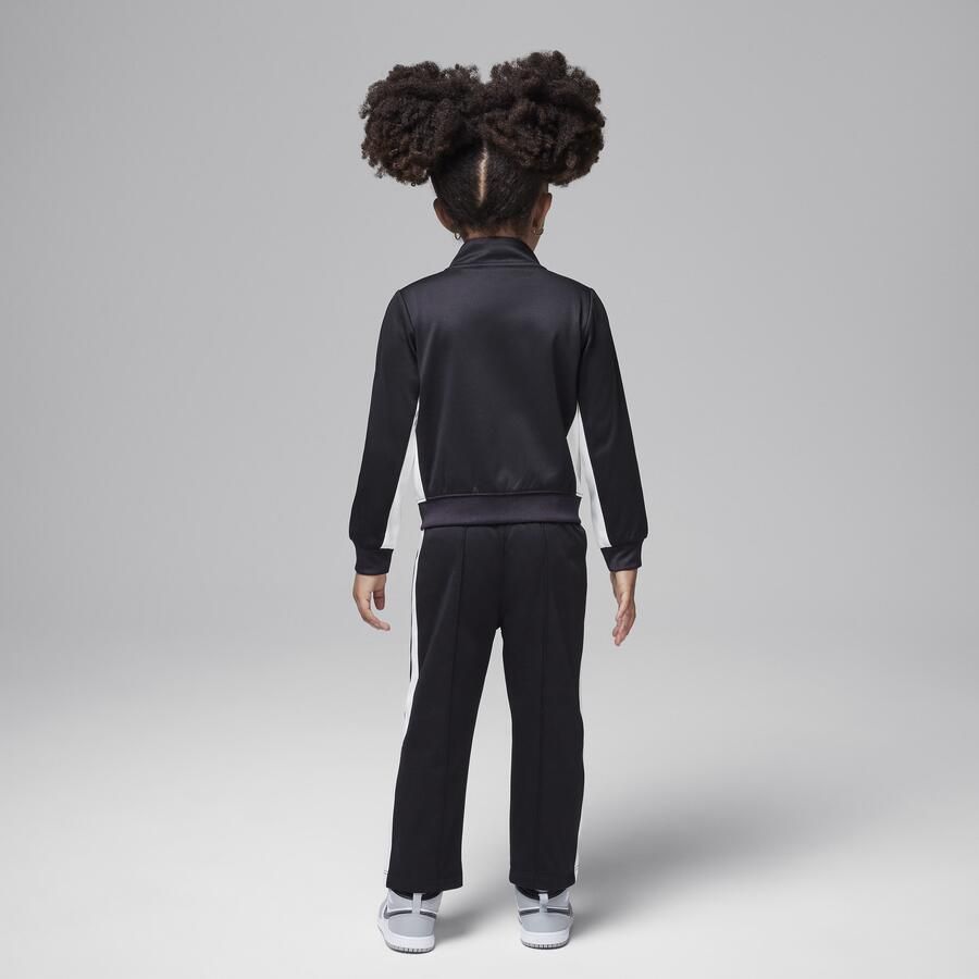 Jordan 'Mini Me' knit trainingspak voor peuters Zwart - Foto 4