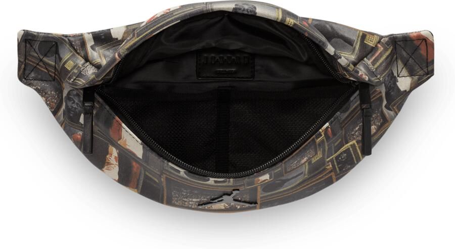 Jordan mini-schoudertas met monogram (3 6 liter) Zwart