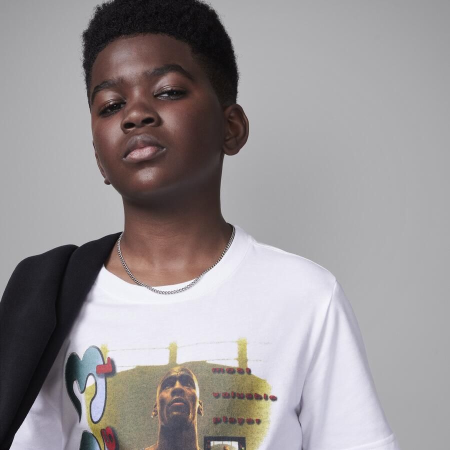 Jordan MJ 23 1996 T-shirt voor kids Wit