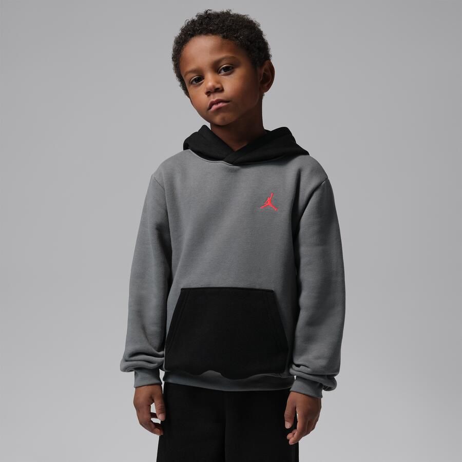 Jordan MJ Brooklyn Fleece tweedelige hoodieset voor kleuters Zwart - Foto 2