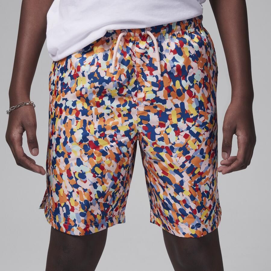 Jordan MJ Essentials Poolside shorts met print voor kids Roze - Foto 4