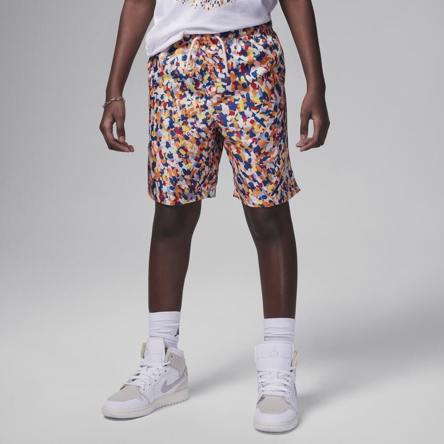 Jordan MJ Essentials Poolside shorts met print voor kids Roze - Foto 3
