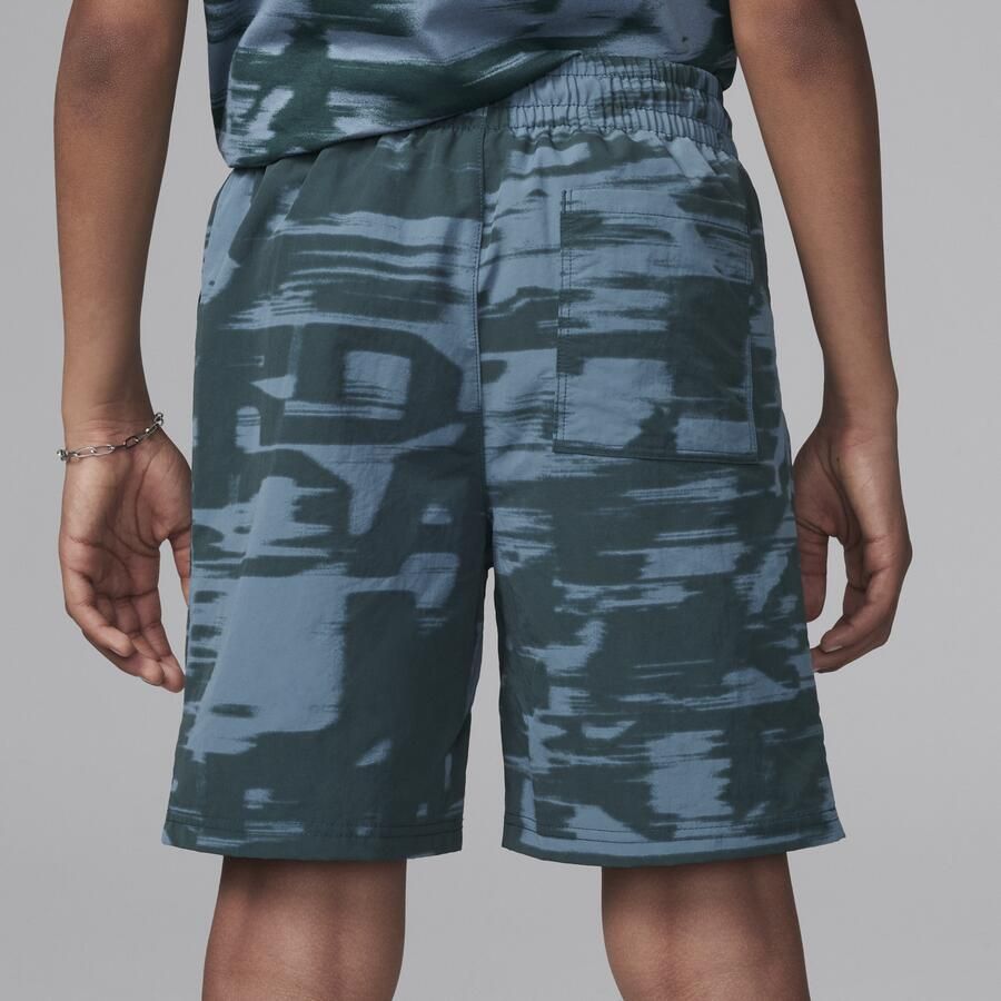 Jordan MJ Flight MVP geweven kindershorts met print Groen