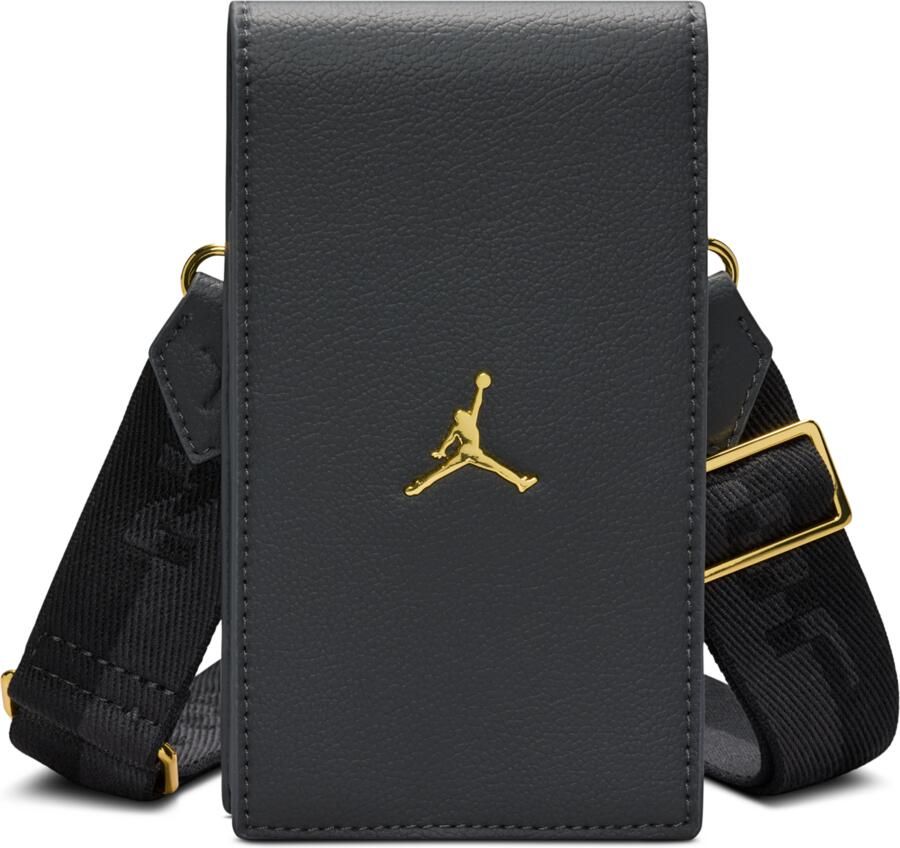 Jordan Monarch portemonnee met lanyard Zwart - Foto 4