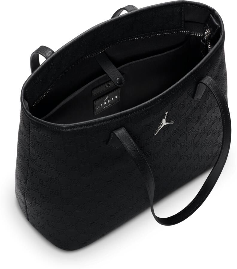 Jordan Monogram draagtas (17 liter) Zwart