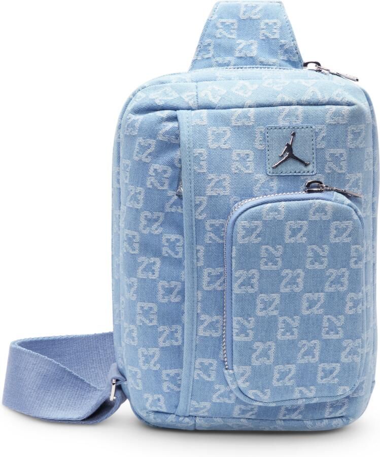 Jordan Monogram draagtas (3 liter) Blauw - Foto 4