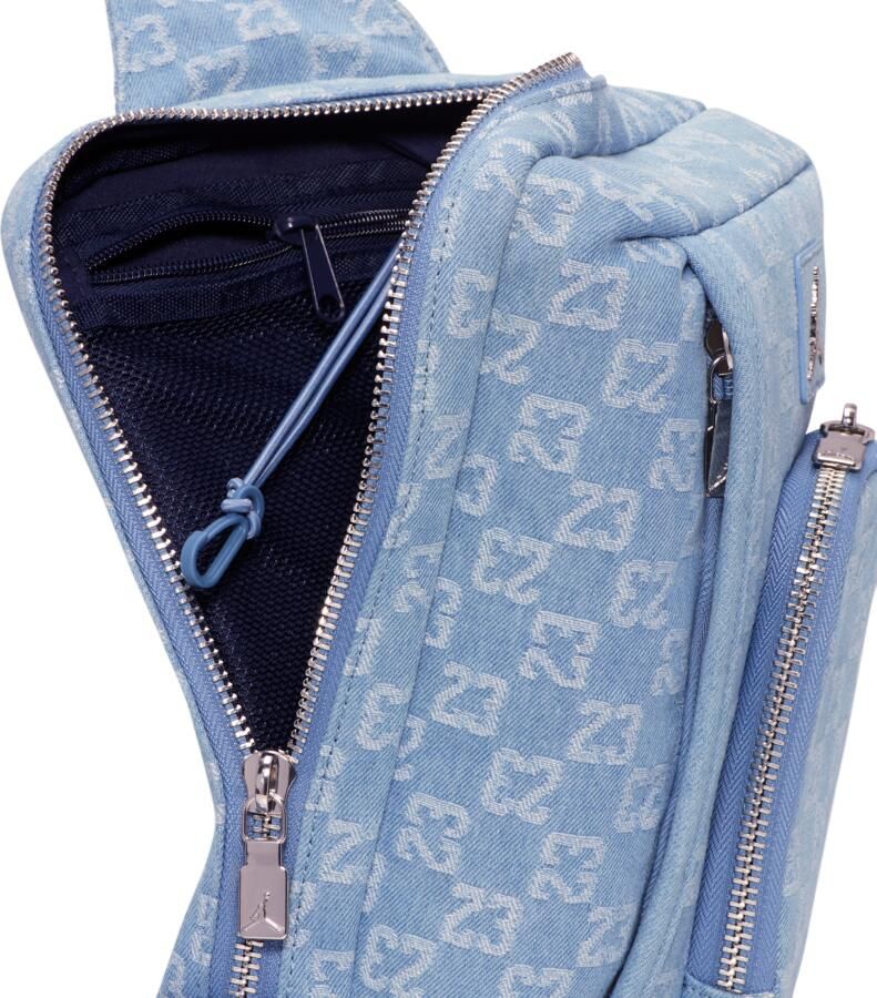 Jordan Monogram draagtas (3 liter) Blauw