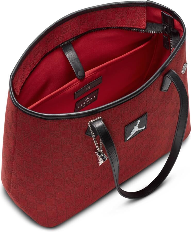 Jordan Monogram draagtas voor heren (17 liter) Rood