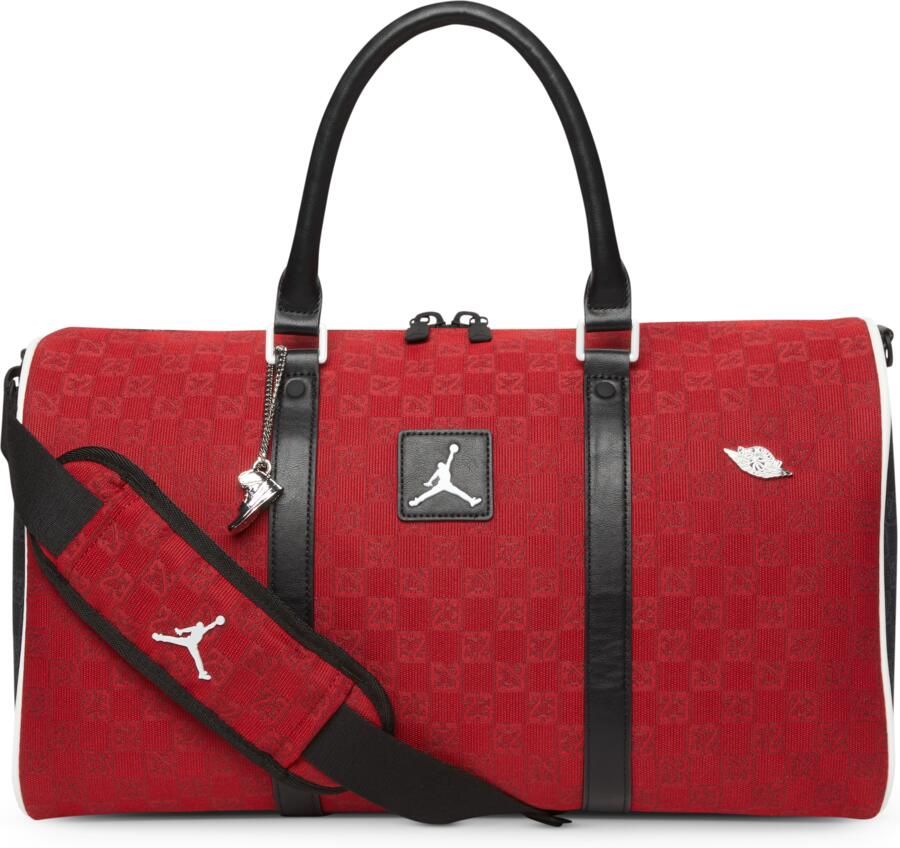 Jordan Monogram Duffle sporttas (25 liter) Rood - Foto 3