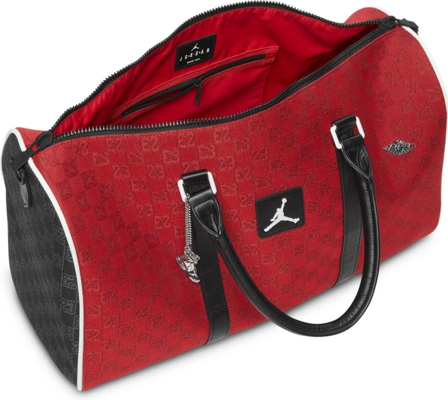 Jordan Monogram Duffle sporttas (25 liter) Rood - Foto 2