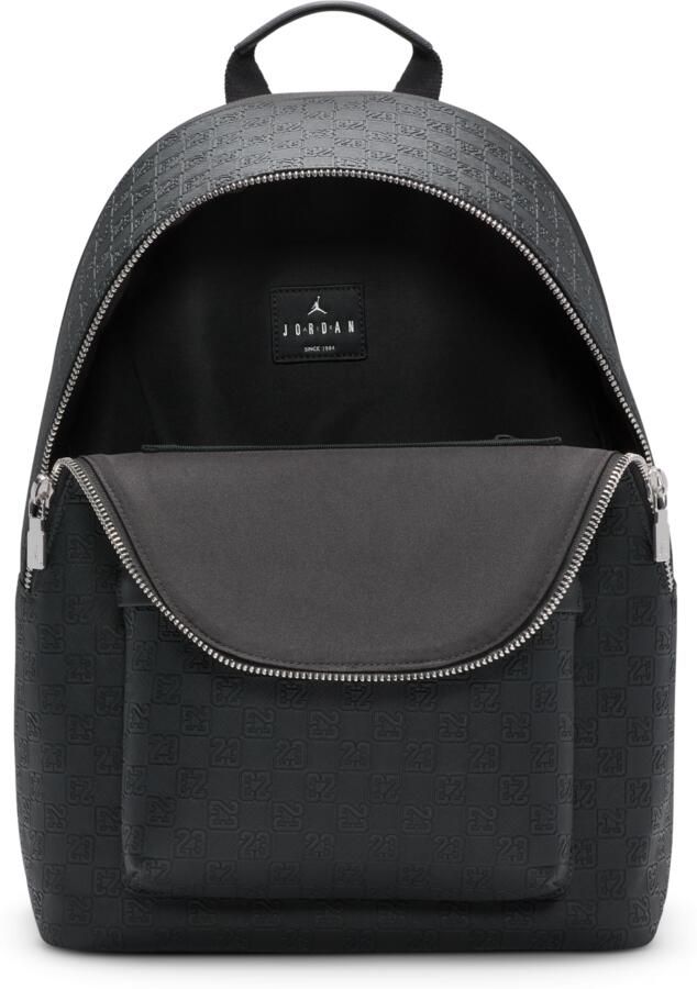 Jordan Monogram rugzak (20 liter) Zwart