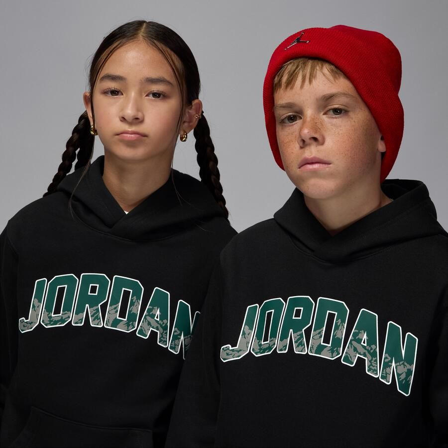 Jordan Mountain cadeauhoodie voor kids Zwart - Foto 2