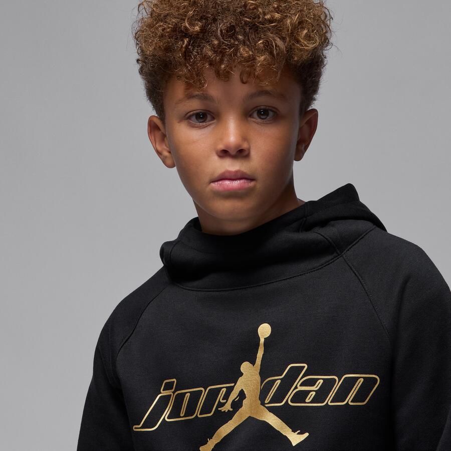 Jordan Mountainside fleecehoodie voor kids Zwart - Foto 2