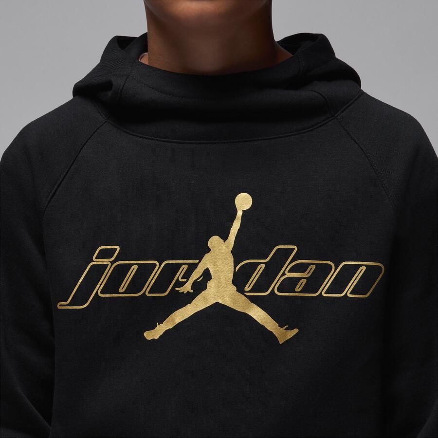 Jordan Mountainside fleecehoodie voor kids Zwart - Foto 3