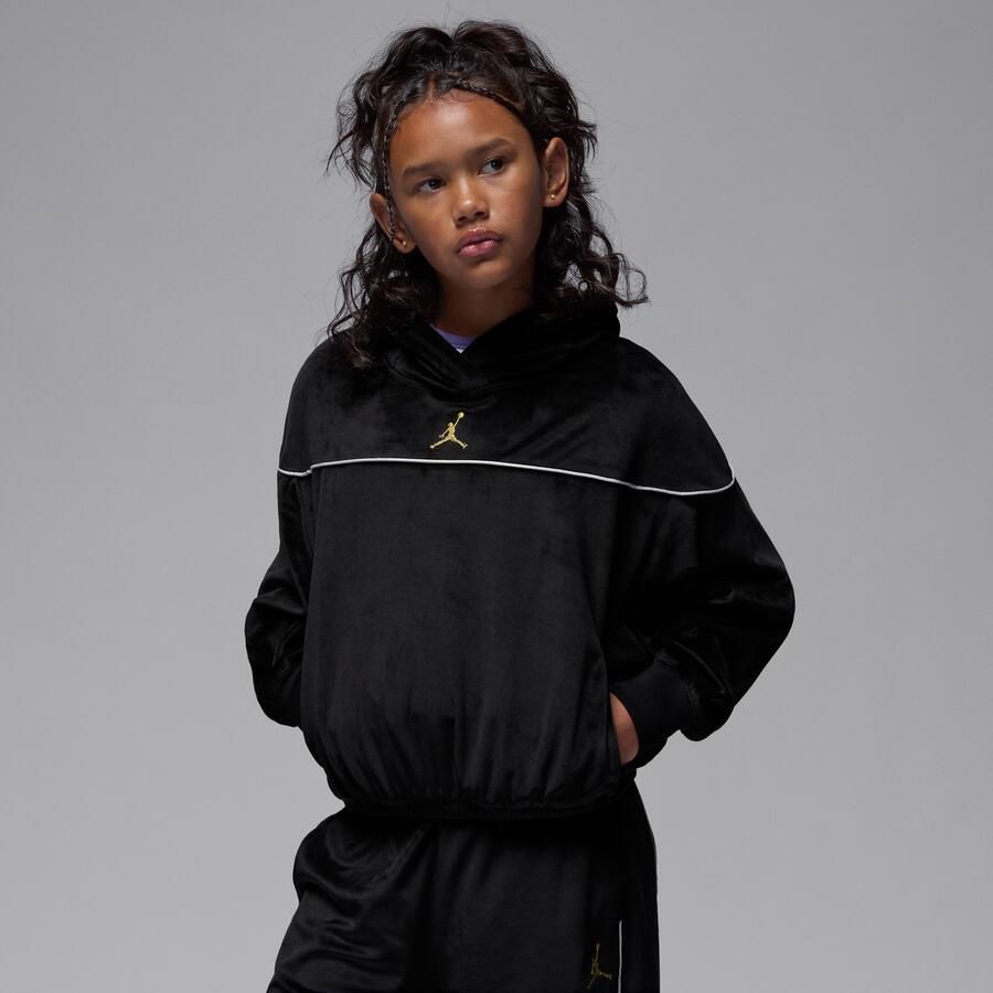 Jordan Mountainside hoodie van velours voor kids Zwart - Foto 4