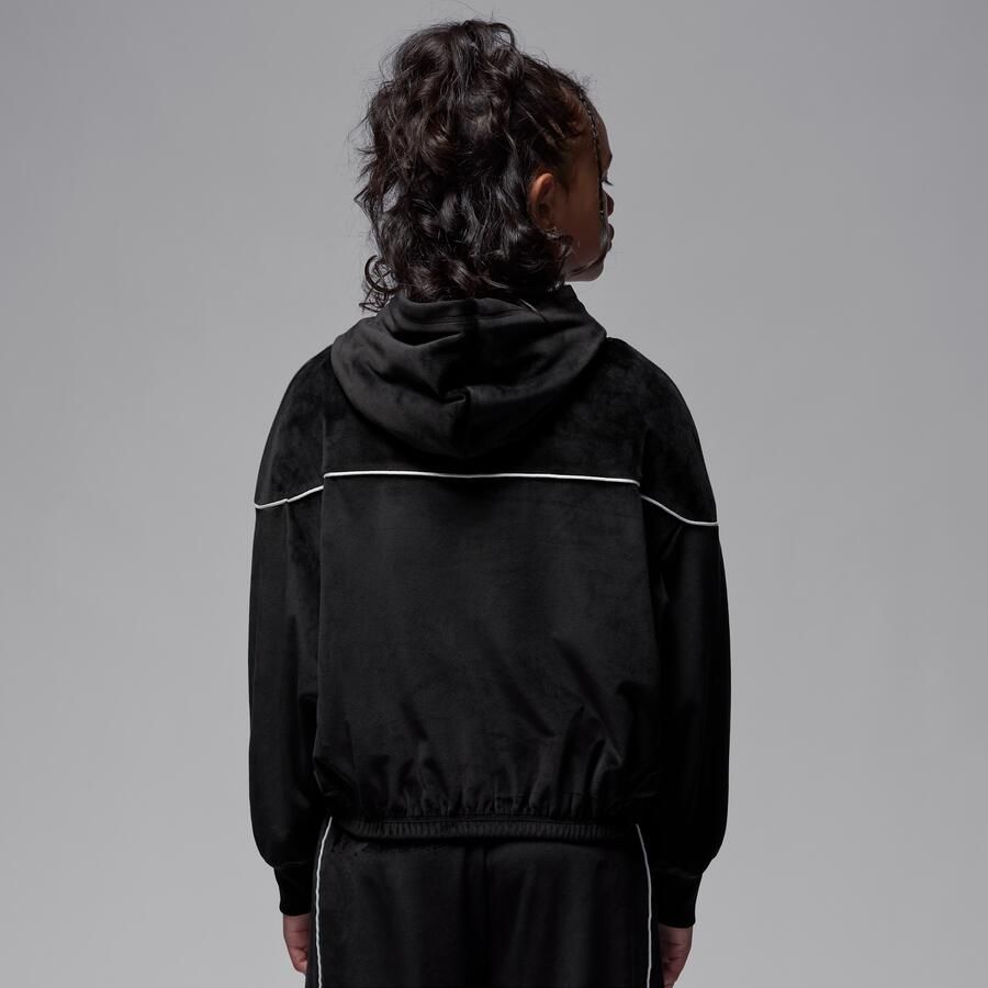 Jordan Mountainside hoodie van velours voor kids Zwart
