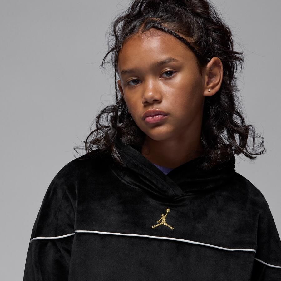 Jordan Mountainside hoodie van velours voor kids Zwart - Foto 2
