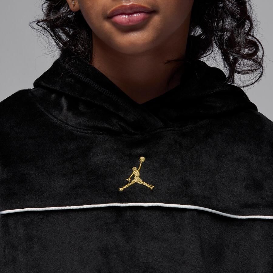Jordan Mountainside hoodie van velours voor kids Zwart - Foto 3