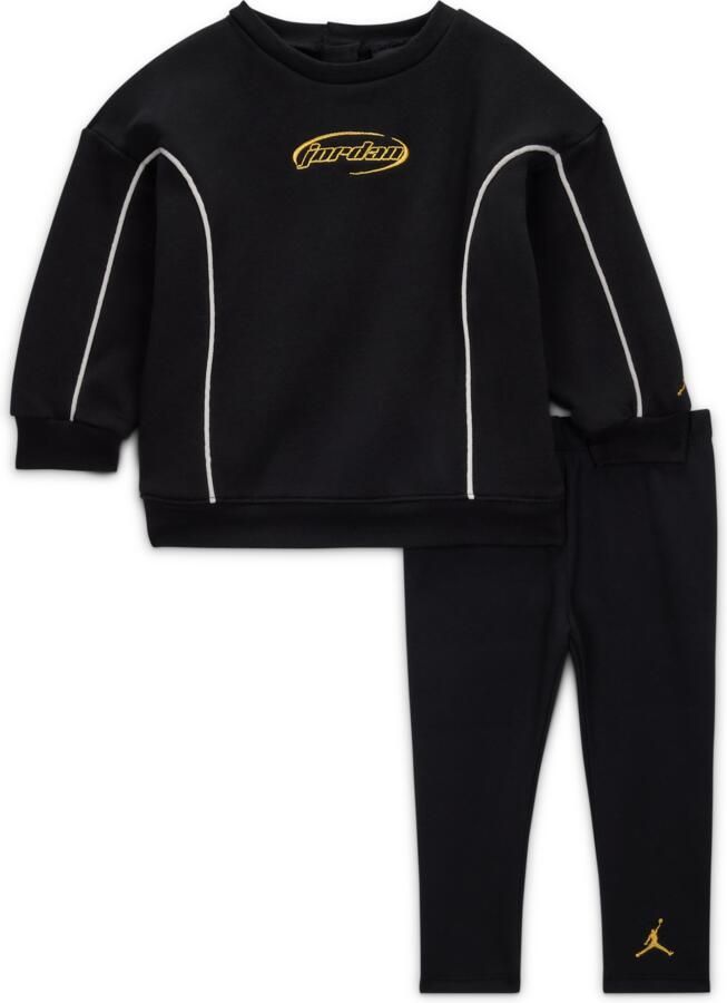 Jordan Mountainside tweedelige babyset van fleece (12-24 maanden) Zwart - Foto 2
