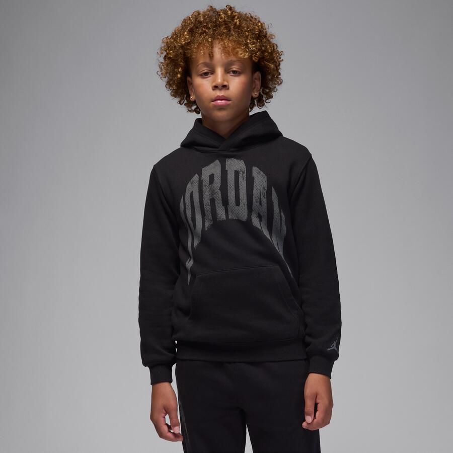 Jordan MVP fleecehoodie voor kids Zwart - Foto 4