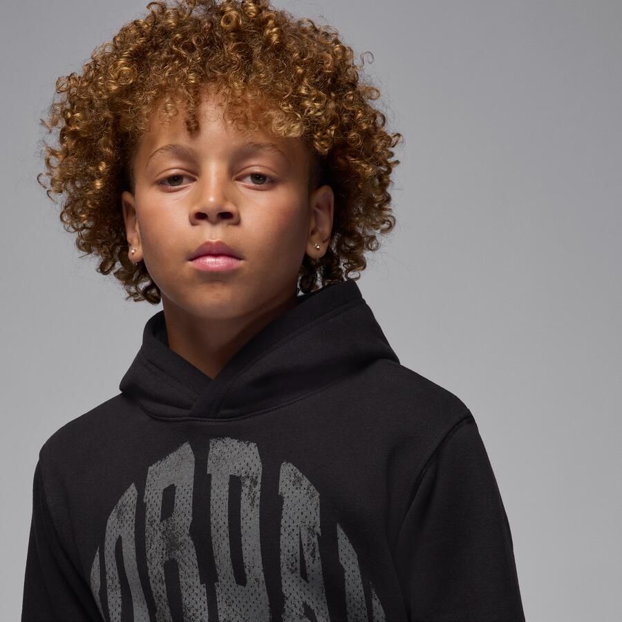 Jordan MVP fleecehoodie voor kids Zwart - Foto 2