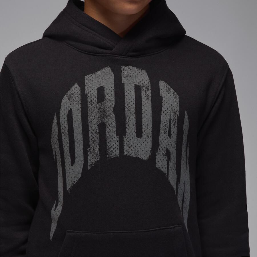 Jordan MVP fleecehoodie voor kids Zwart - Foto 3