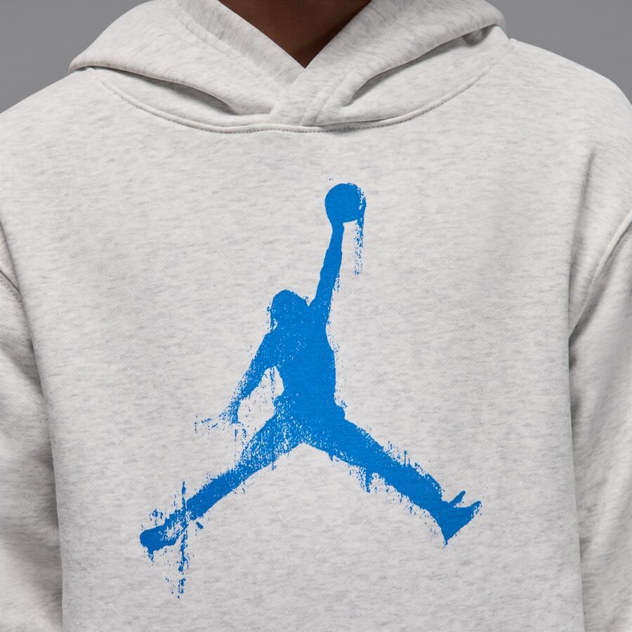 Jordan MVP Jumpman hoodie van fleece voor kids Bruin - Foto 3