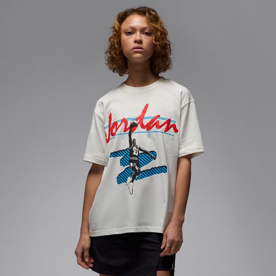 Jordan MVP T-shirt met graphic voor dames Wit - Foto 4