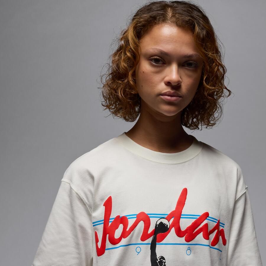 Jordan MVP T-shirt met graphic voor dames Wit - Foto 2