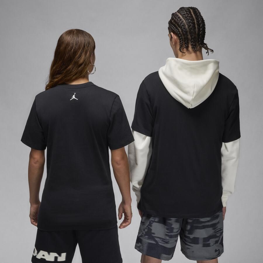 Jordan MVP T-shirt met Jumpman voor heren Zwart - Foto 4