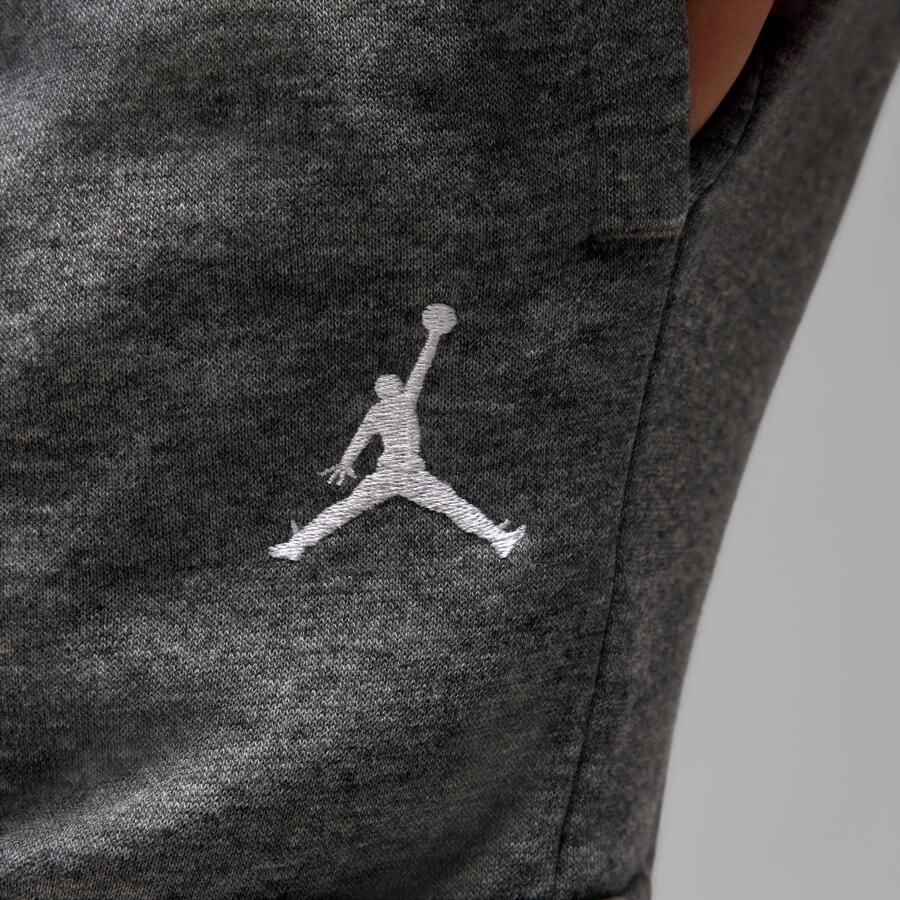 Jordan My Brooklyn Essentials cargobroek van fleece voor kids Grijs - Foto 3