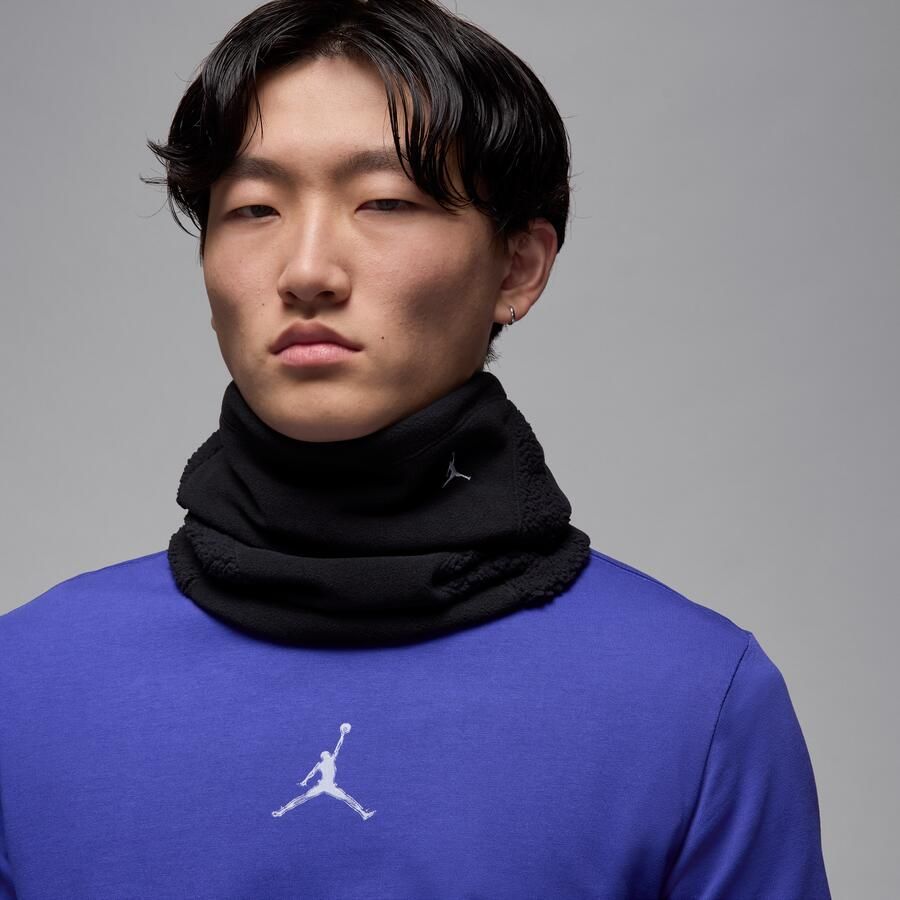 Jordan nekwarmer van fleece voor heren Zwart - Foto 4