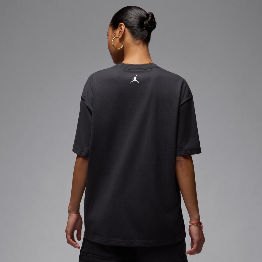 Jordan oversized T-shirt met graphic voor dames Zwart
