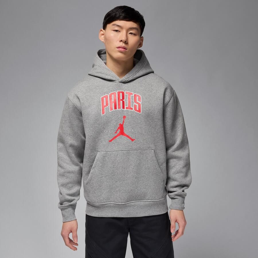 Jordan Paris fleecehoodie voor heren Grijs - Foto 4